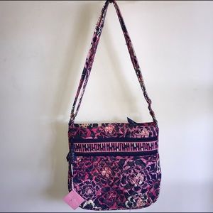 Vera Bradley Triple Zip Hipster Katalina Pink, NWT